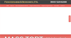 Desktop Screenshot of fenstersheibandberkowitz.com